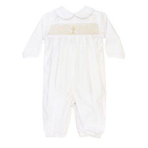 White smocked Easter/Christening outfit